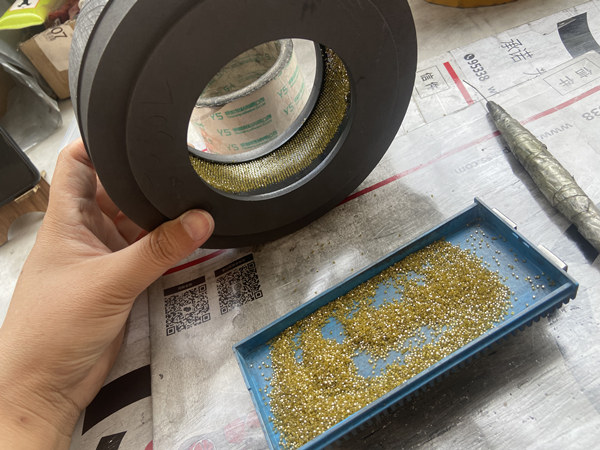 Алмазный правящий ролик