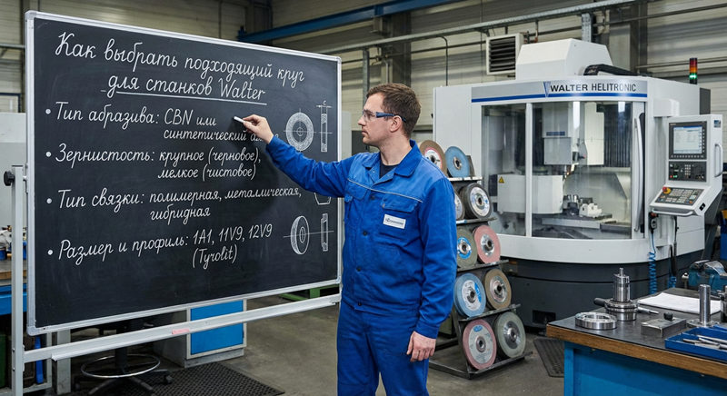 шлифовальные круги для станков Walter