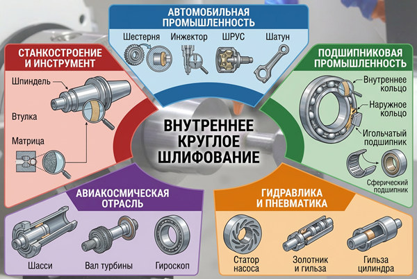 внутреннее шлифование