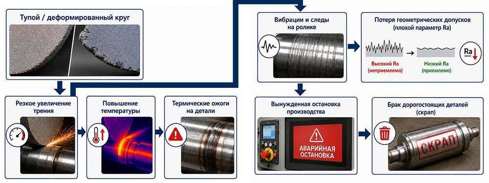 правка алмазных кругов
