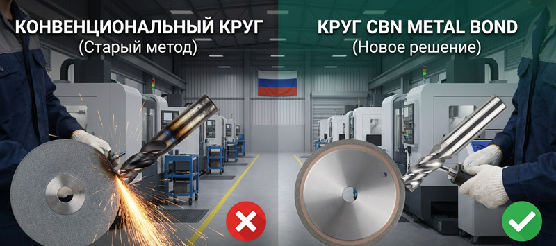 Эльборовый круг для стали 40Х13