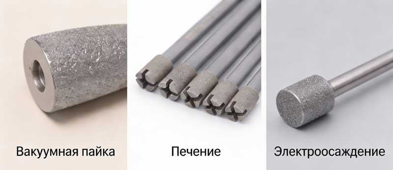 алмазный инструмент вакуумная пайка